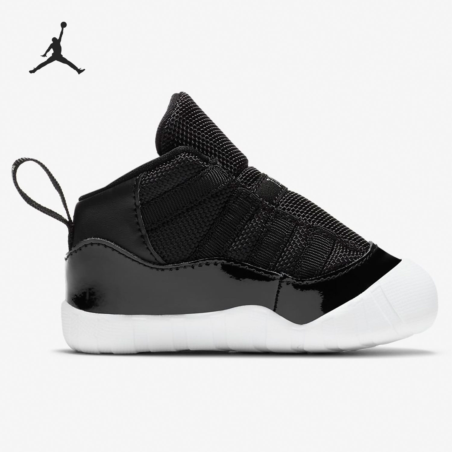 Nike/耐克正品JORDAN 11 CRIB BOOTIE AJ11 小童篮球鞋CI6165-011 - 图1