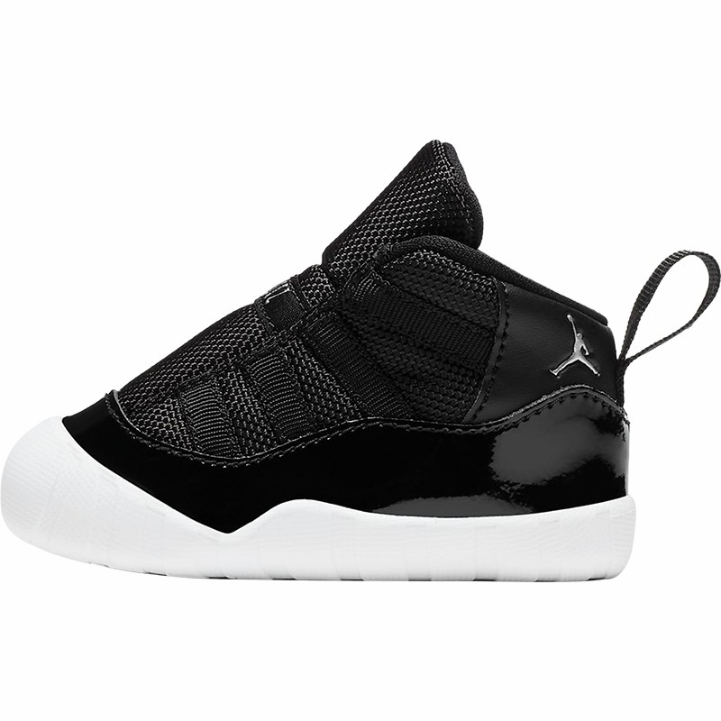 Nike/耐克正品JORDAN 11 CRIB BOOTIE AJ11 小童篮球鞋CI6165-011 - 图3