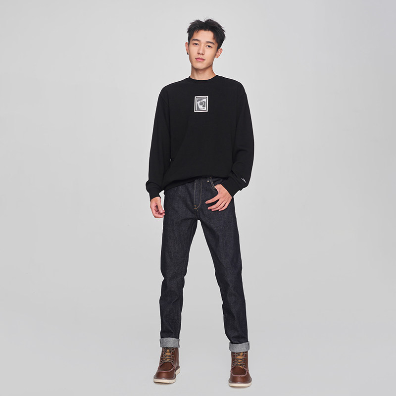 Lee商场同款舒适版音乐灵感图案印花男卫衣休闲潮流LMT007828201,淘宝优惠券,粉丝福利购,淘宝优惠卷