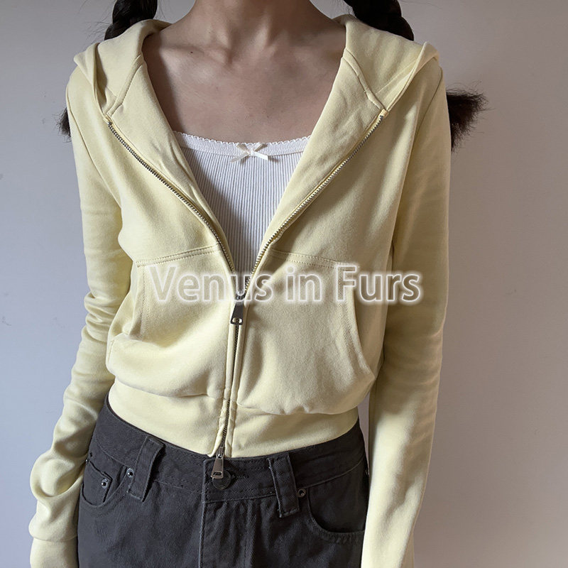 早春美式复古简约青春纯色柔软舒适休闲百搭长袖连帽拉链卫衣帽衫,淘宝优惠券,粉丝福利购,淘宝优惠卷