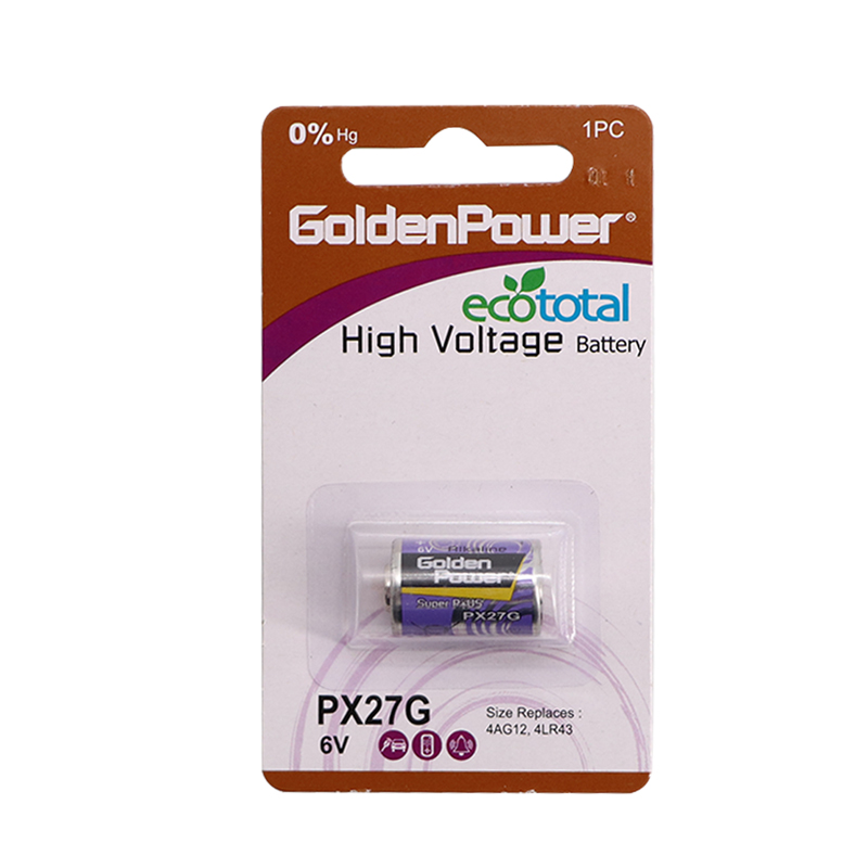 金力PX27G干电池GoldenPower6V玩具遥控器通用原装碱性电池2粒-图3