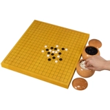 Tokugawa Japan Importmed Trumpet Clam Stone Go Строгой выбор 17 -миллиметровый шахмат из моллюска Шахматы с высоким и белым шахматом.