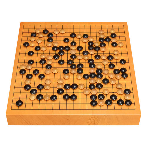 御圣实木围棋子天然石高档木质围棋棋子酸枝/檀木实木黑白棋361颗 - 图1