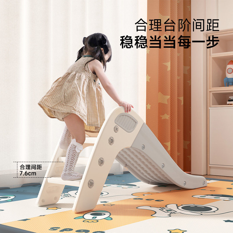 澳乐儿童滑梯简易家用室内滑梯玩具