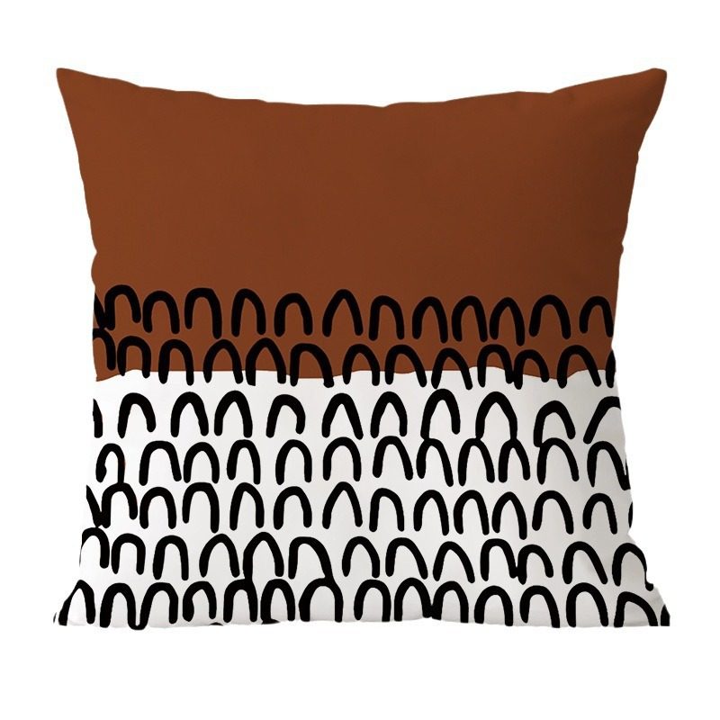 抱枕沙发客厅卧室北欧轻奢简约样板房民宿几何线条靠背枕芯套靠垫,淘宝优惠券,粉丝福利购,淘宝优惠卷