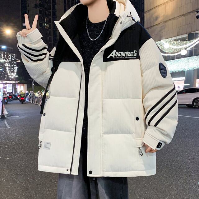 13-year-old youth down jacket 14-year-old boy winter 15-year-old junior high school and high school students 16-year-old children thickened jacket bread jacket