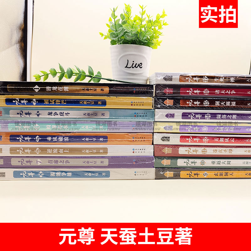 现货正版 元尊全套全集1-21 共21册 大结局已完结 天蚕土豆 斗破苍穹武动乾坤全集大主宰后新书苍穹榜圣灵纪武侠小说书籍崛起玄幻 - 图1