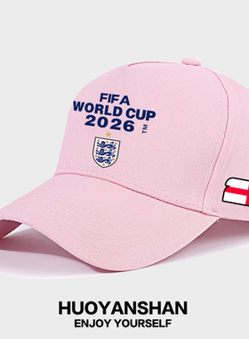 2026世界杯英格兰队棒球帽男女球迷运动鸭舌帽贝林厄姆凯恩帽子
