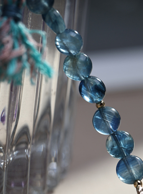 CRAFTSTONE天然蓝晶石流苏手链