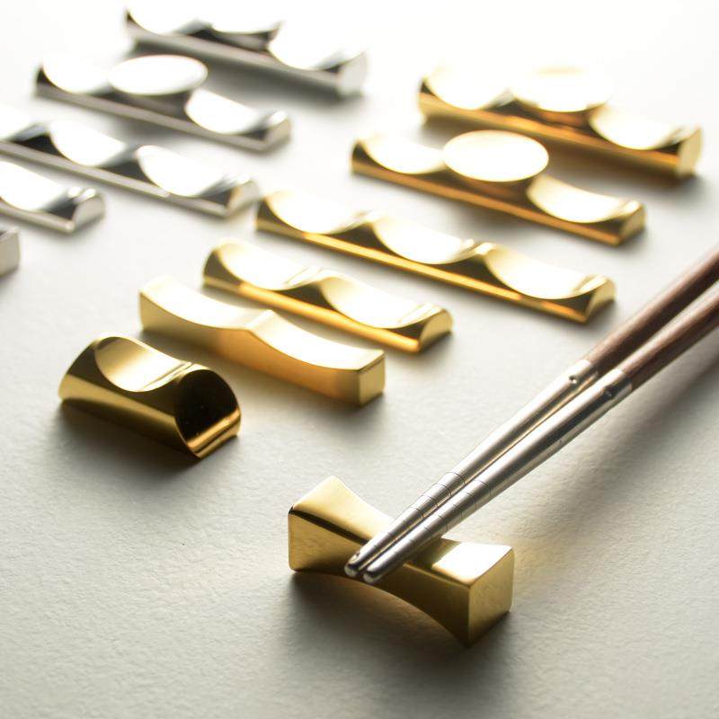 新中式勺筷子枕架 摆台餐具放勺子筷子托 餐厅酒店304不锈钢筷架,淘宝优惠券,粉丝福利购,淘宝优惠卷