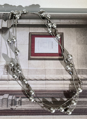 人造水晶人造水晶珍珠链女式