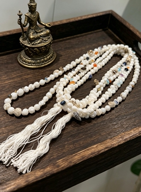 新款腰链彩色腰绳长款项链女百搭颈饰挂脖子挂绳编织腰带配饰腰饰