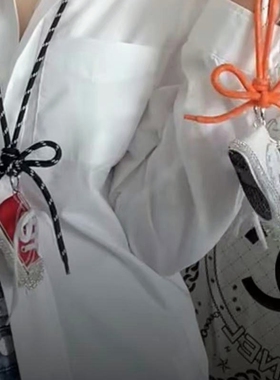 中性镶嵌韩国创意满钻长款毛衣链