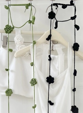 毛线毛线锁骨链女式时髦小众