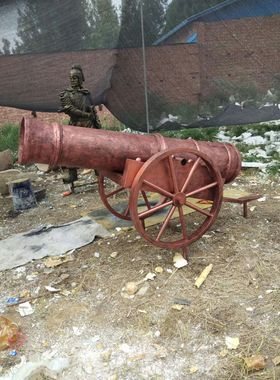 纪念馆大炮曲阳雕塑玻璃钢仿铜