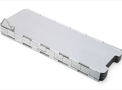 Дорожное ветрозащитное металлическое снаряжение, ветрозащитный чехол, увеличенная толщина, алюминиевый сплав