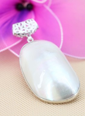 diy天然项链挂件复古吊坠