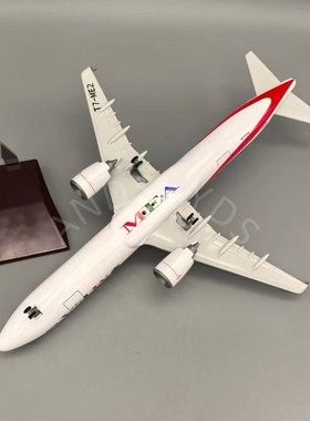 44CM A321黎巴嫩航空客机模型玩具家居装饰带起落架树脂静态摆件