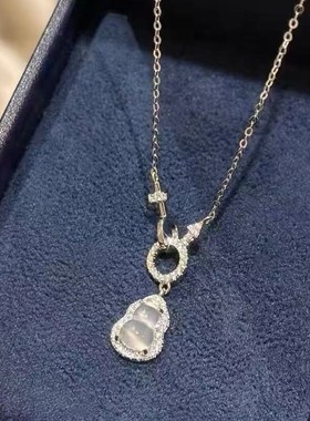 「玉髓福禄」925纯银新中式葫芦项链女轻奢小众设计高级生日礼物