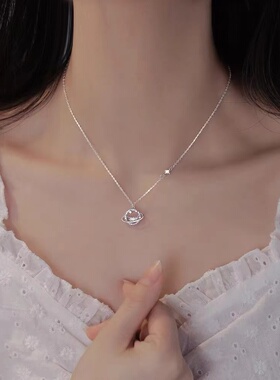 其他925银纯银十字链女高级感