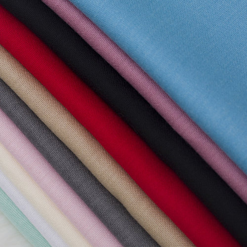 2025春秋款仿羊绒围巾女韩版百搭纯色长款流苏披肩围巾两用女学生 - 图1