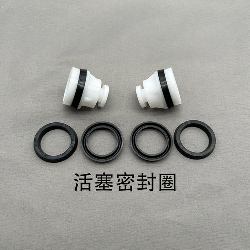 QBY气动隔膜泵配件大全活塞塑料滑块消声器O型圈易损件水泵密封圈 - 图3