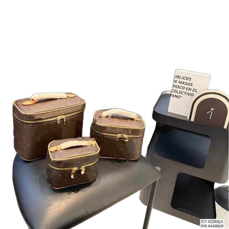 广州跨境真皮老花化妆包女士手提包复古印花洗漱包中古改造包包,淘宝优惠券,粉丝福利购,淘宝优惠卷