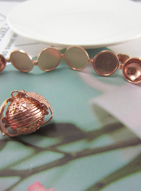 多层天使之翼翅膀精油可打开吊坠