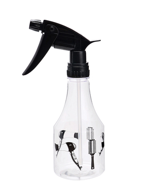 理发专用喷壶塑料喷雾瓶透明美发喷水瓶Salon Spray Bottle