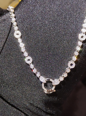 S925银多功能项链吊坠搭配链