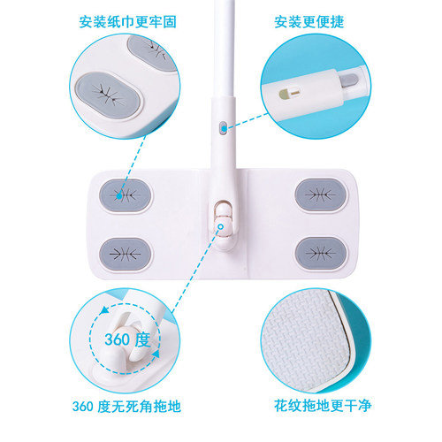 葵蝶100片静电除尘纸平纹吸尘灰尘毛发擦家具无尘抹布宠物毛毛 - 图3