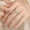 Adil cultured diamond ring diamond ring