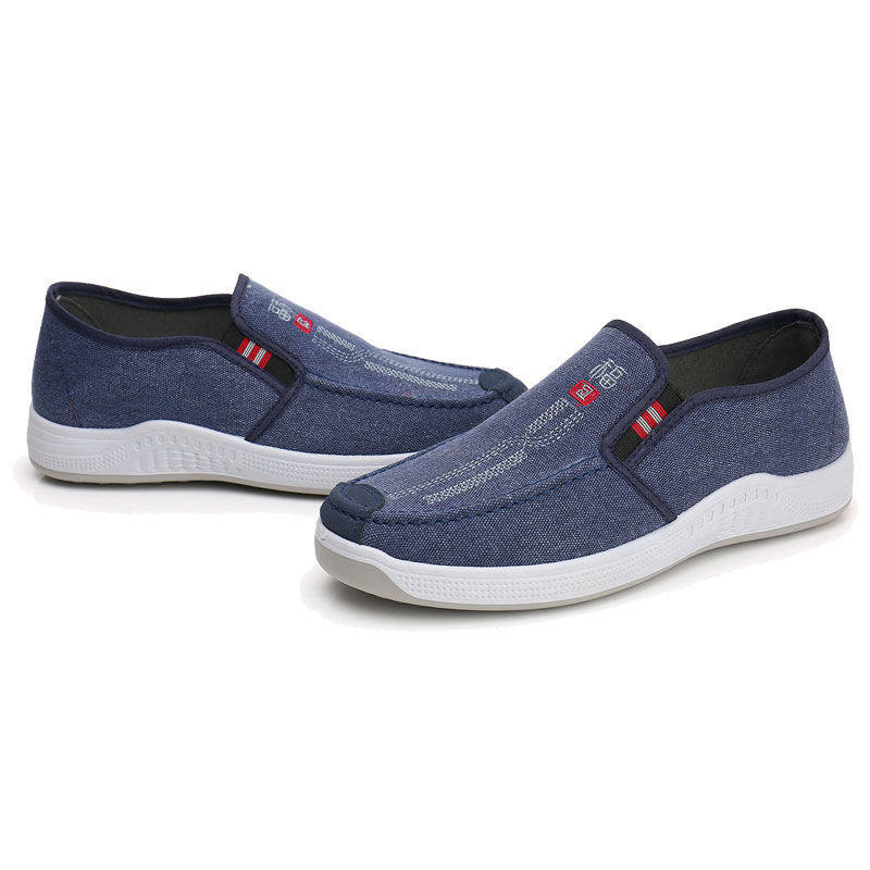 老北京布鞋男帆布鞋工作鞋一脚蹬懒人鞋透气防滑耐磨厚底爸爸单鞋,淘宝优惠券,粉丝福利购,淘宝优惠卷