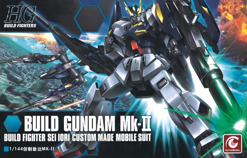 慧眼模型 HGBF 1/144 Build 马克2 创战MK-II 双炮扩展 拼装 - 图0