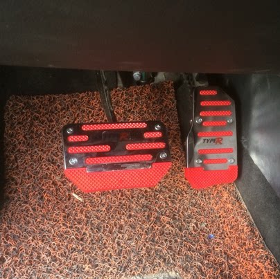 汽车脚踏板改装刹车油门离合器防滑脚踏板手动档自动档小车通用型 - 图2