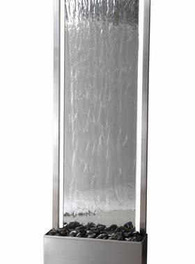 金盛通欧式喷泉水幕墙客厅