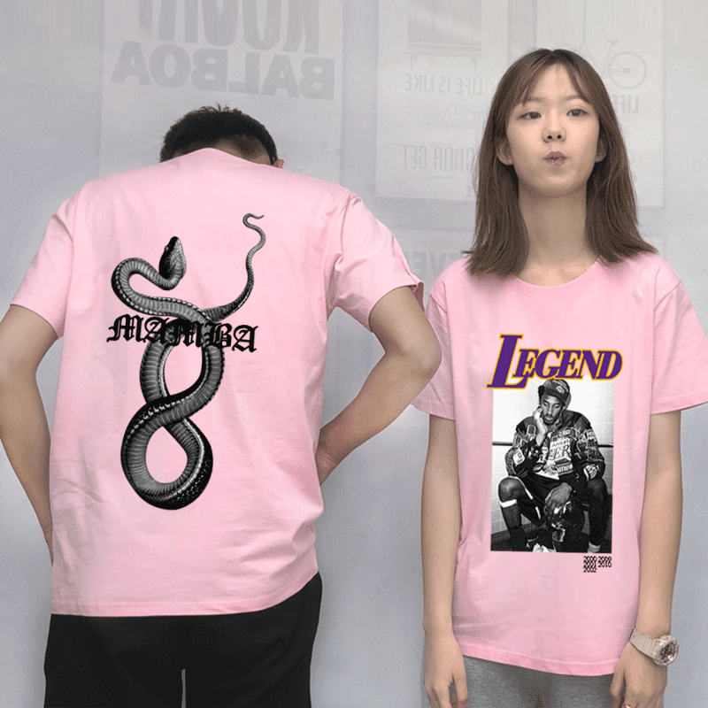 夏季致敬科比短袖男legendary tee 韩督T恤