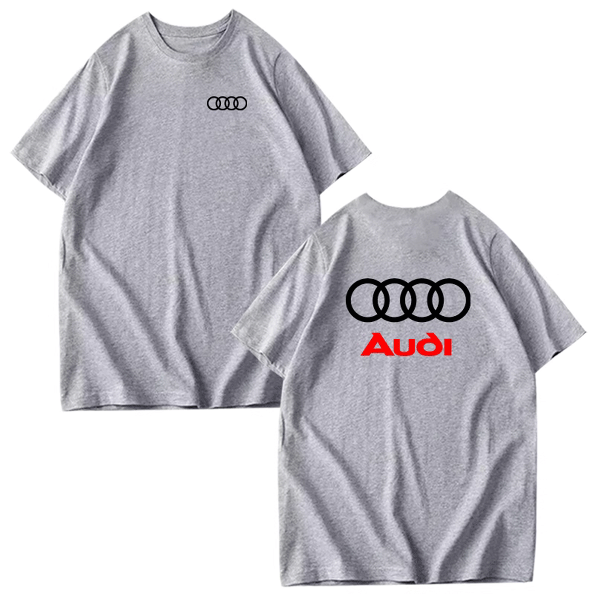 可定制奥迪性能车部门改装文化t恤 韩督T恤