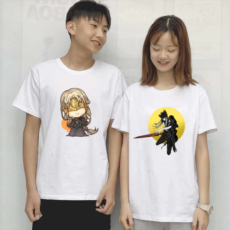 多款黑暗之魂黑魂3太阳动漫t恤衫 韩督T恤