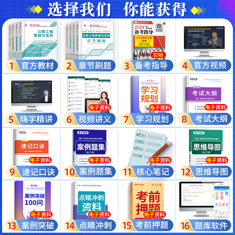 官方2024年一级建造师教材公路全套8本一建教材预售习题集历年真题试卷押题法规经济项目管理建筑市政机电实务工程水利建工社2023