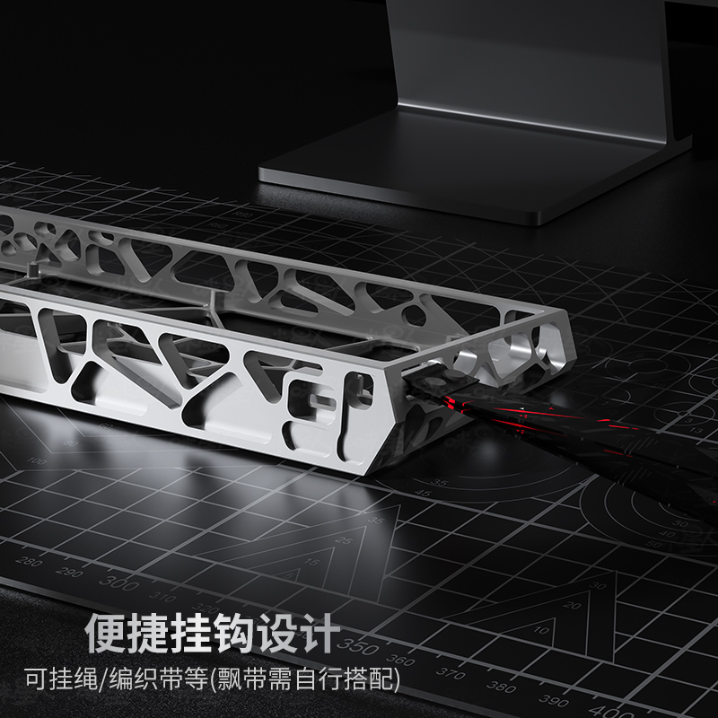 黑铁牛Holy60铝壳适用wooting60he外壳mad68键盘ace镂空gh小夜k61 - 图1