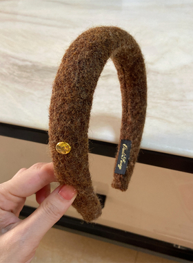 新款韩国秋冬季发饰气质宽边宽版发箍头箍简约洗脸头箍压发头饰