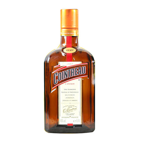 洋酒君度力娇酒/配制酒橙味利口酒COINTREAU 正品700ml - 图2