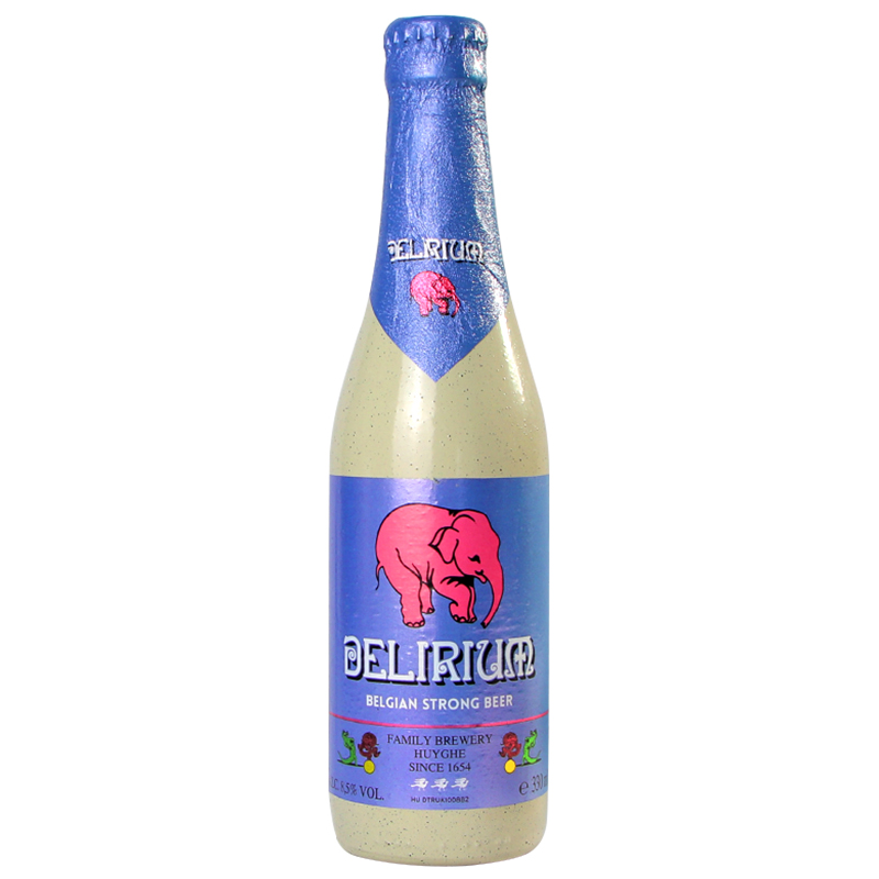 比利时原装进口Delirium 浅粉象啤酒330ml*6瓶烈性艾尔精酿啤酒 - 图3