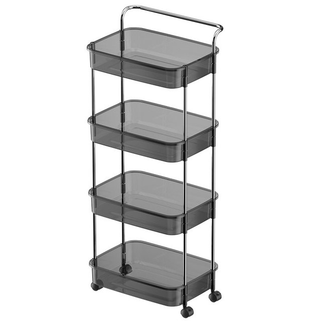 Household small movable rack with wheels