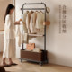 Designer coat rack with deep retro aesthetics
