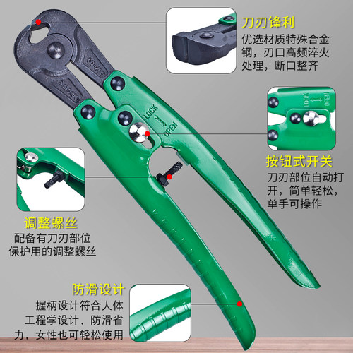 原装日本进口3.peaks三山EC-200胡桃钳拔刀钳正品包邮 - 图1