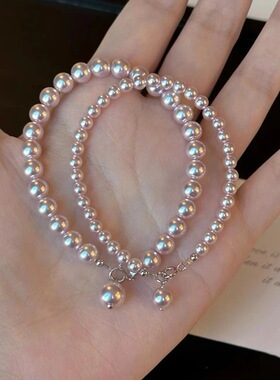 【熹知·暖雾】曼塔玫瑰S925纯银施家珍珠手链轻奢小众高级感手饰