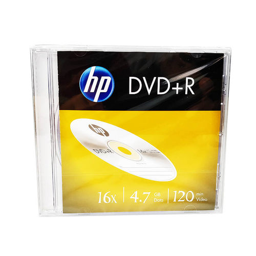 HP/惠普 4.7G DVD+R 16X DVD刻录盘 空白光盘 单片盒装 原装正品 - 图2
