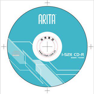 铼德ARITA时尚系列 CD-R 50片塑封装 空白刻录光盘 特价37.8 包邮 - 图1